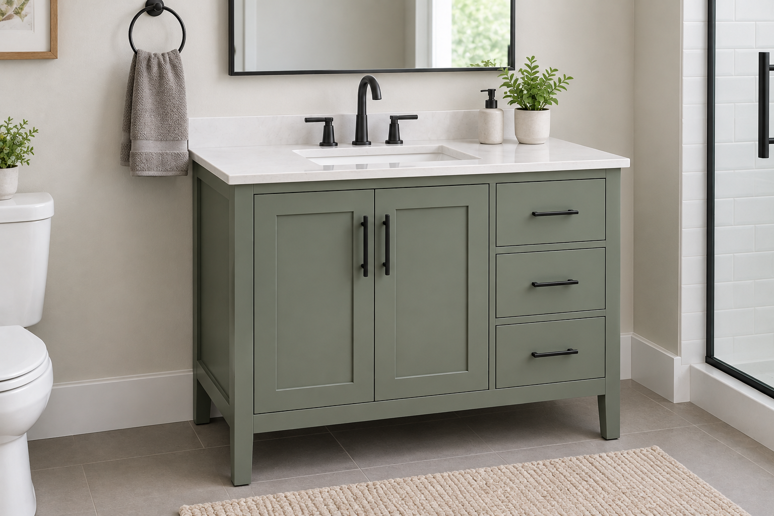 Bathroom Vanity With Sink: Types, Sizes, Styles & Buying Guide
